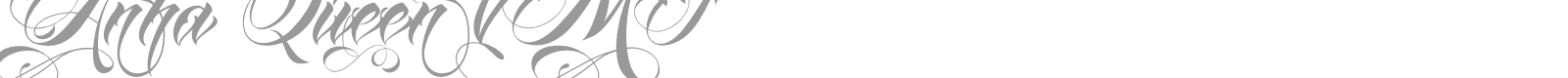 Anha Queen font preview
